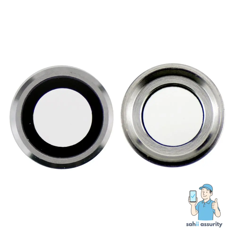 Camera Lens Glass with Frame for Apple iPhone 6s 32GB White